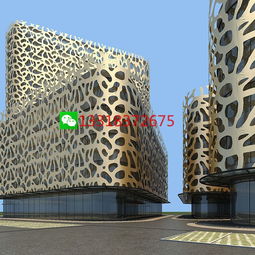 铝材装饰新趋势 雕花镂空与冲孔板的多功能应用